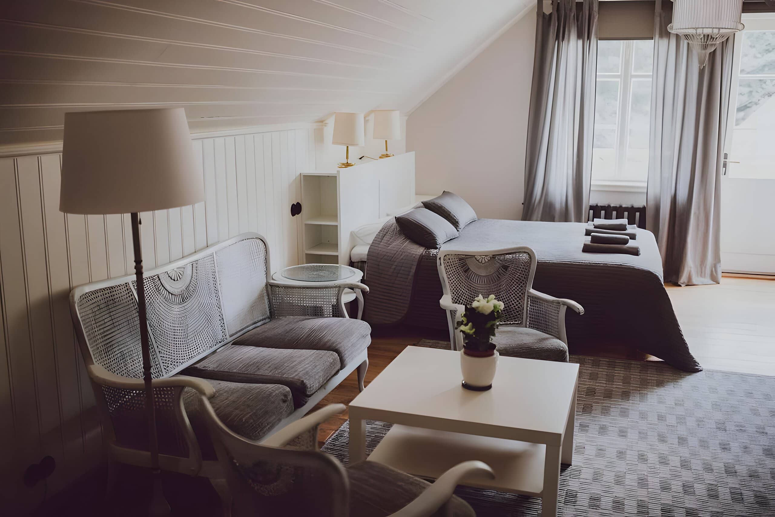 Šaha Kluba Apartamenti interjers