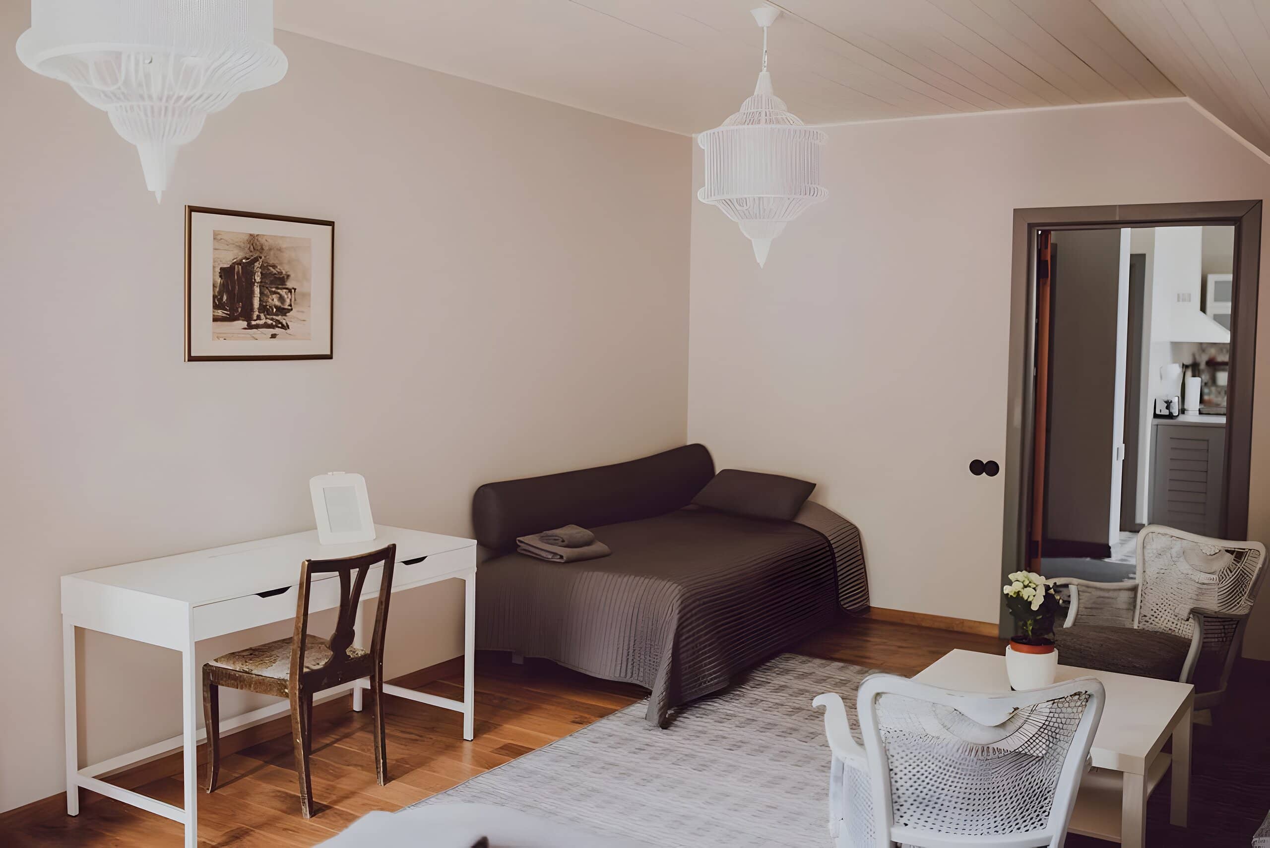 Šaha Kluba Apartamenti interjers