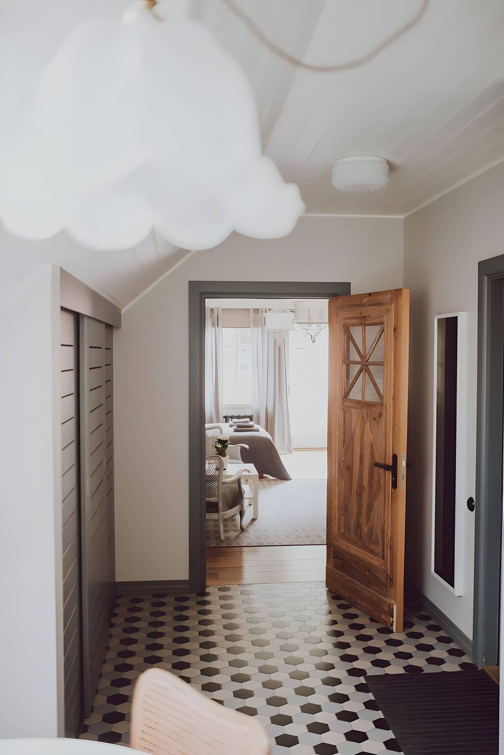 Šaha Kluba Apartamenti interjers